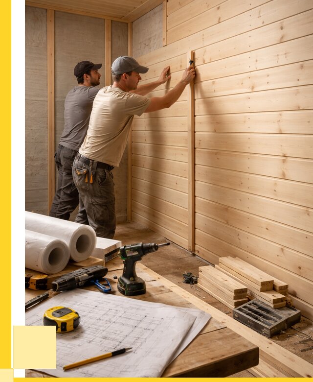 Обшивка бани вагонкой в Мценске от 1215 р., ЭриданМцн