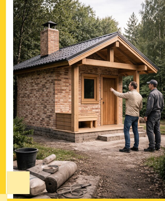 Кирпичные бани и печи в Мценске от 354445 р. | ЭриданМцн