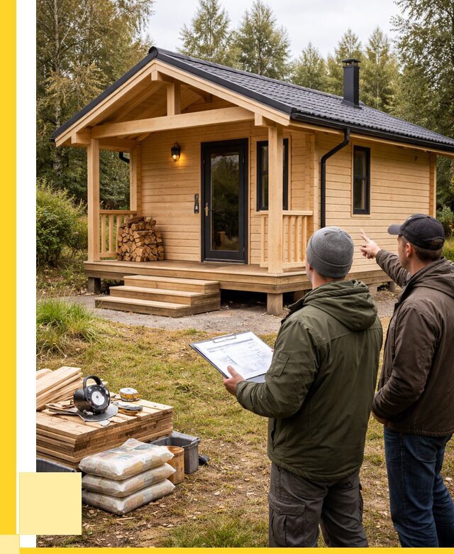 Каркасные бани под ключ в Мценске от 303810 р. | ЭриданМцн