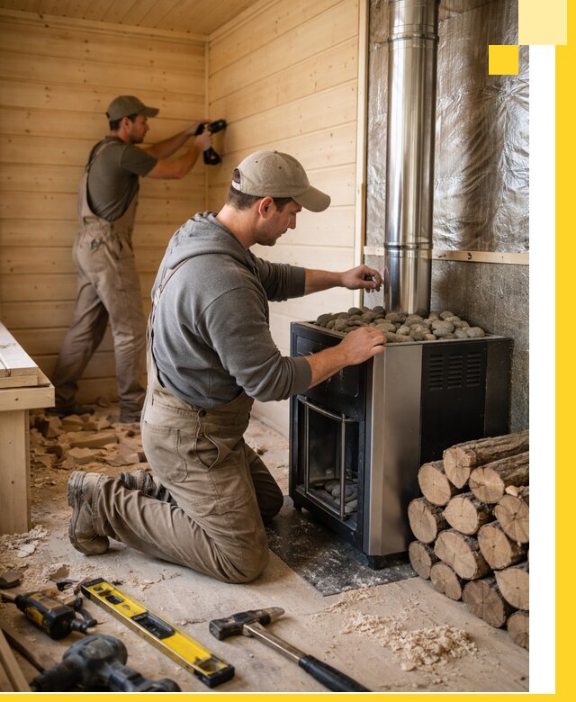 Строительство деревянных бань под ключ в Мценске проекты и монтаж