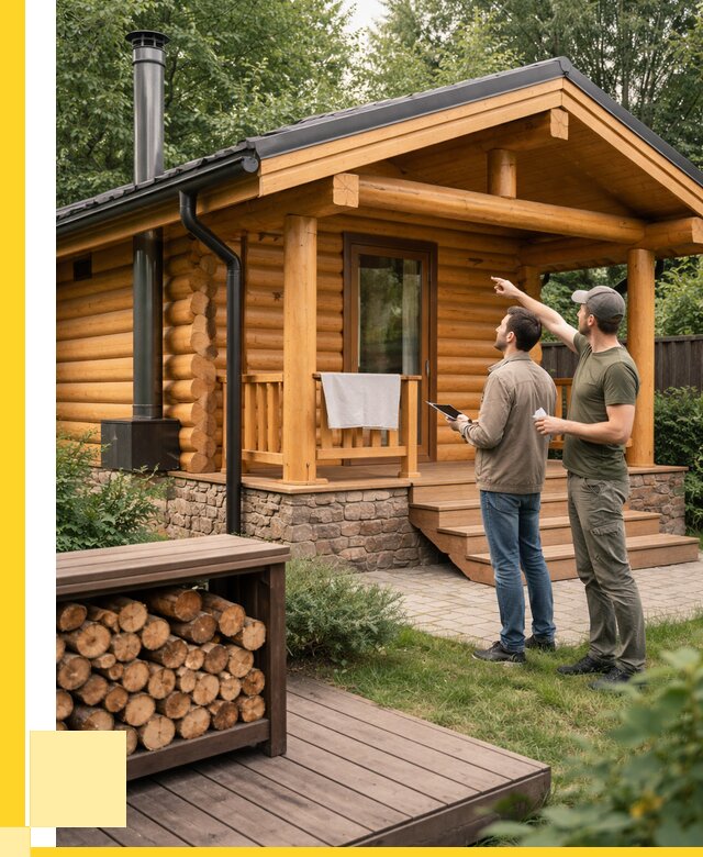 Бани для дачи под ключ в Мценске от 253175 р. | ЭриданМцн