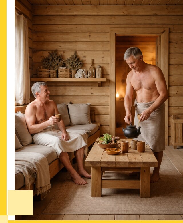 Бани с комнатой отдыха под ключ в Мценске от 455715 р. | ЭриданМцн