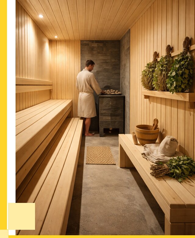 Отделка парной под ключ в Мценске от 354445 р. | ЭриданМцн