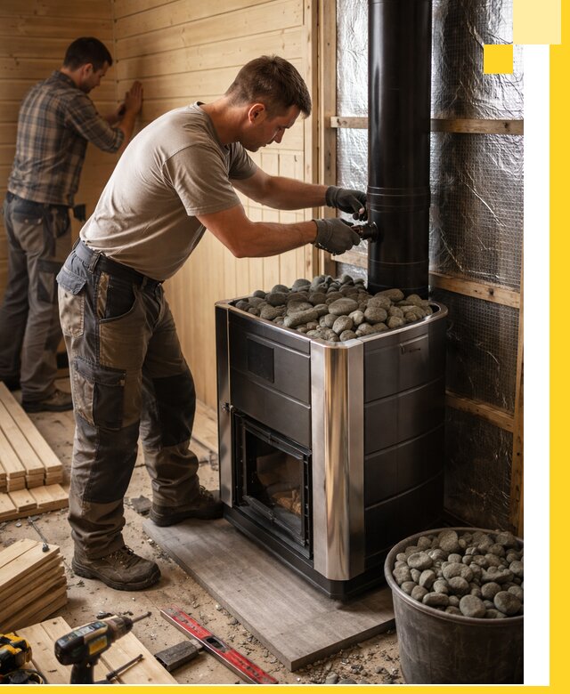 Проектирование и строительство парилок для бани в Мценске под ключ