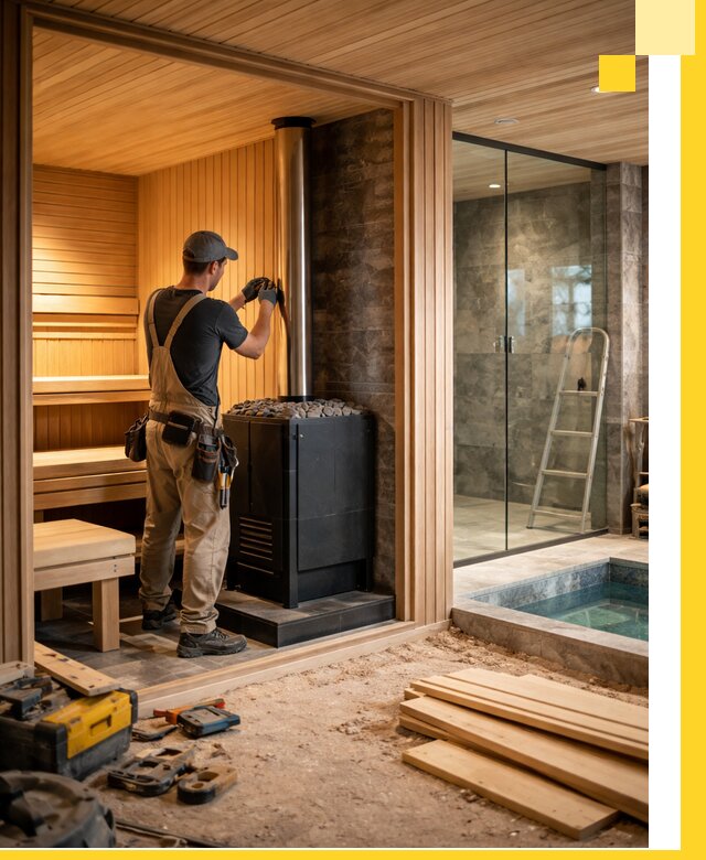 Полное строительство банных комплексов под ключ в Мценске