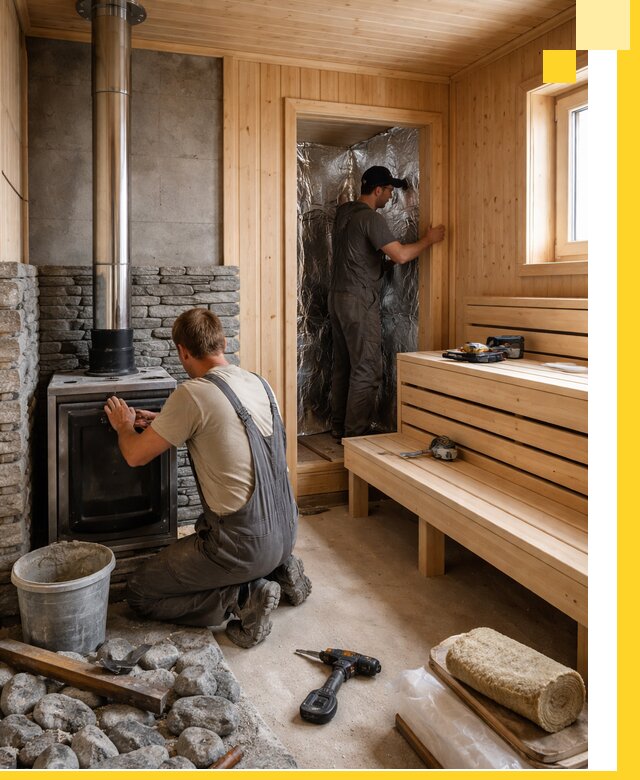 Строительство и изготовление бань под ключ в Мценске