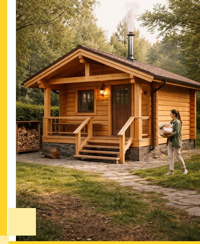 Купить баню под ключ в Мценске от 658255 р. | ЭриданМцн