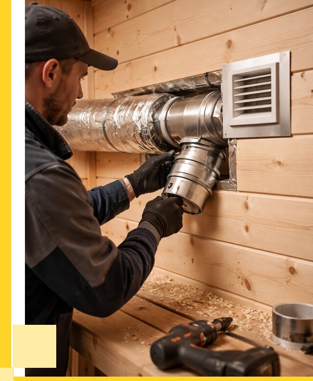 Монтаж вентиляции бани в Мценске от 12152 р. | ЭриданМцн