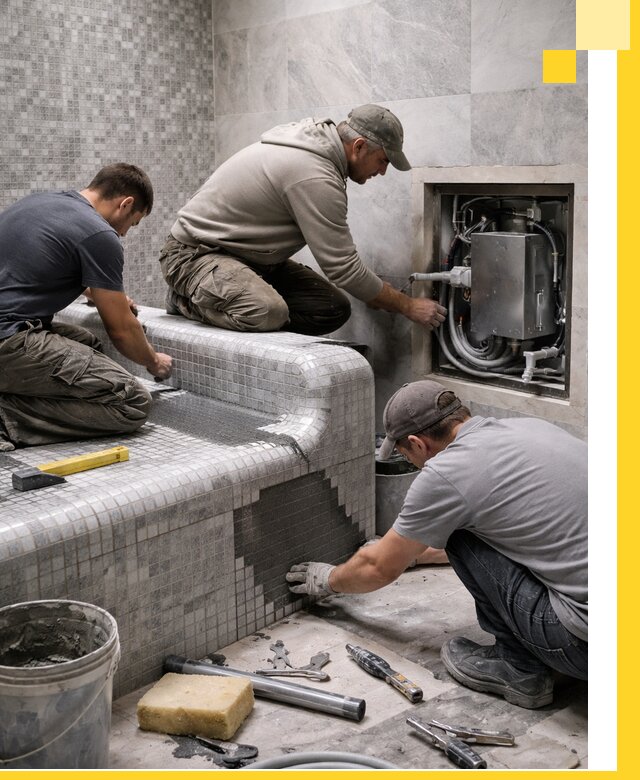 Проекты хамамов под ключ в Мценске и дизайн и строительство