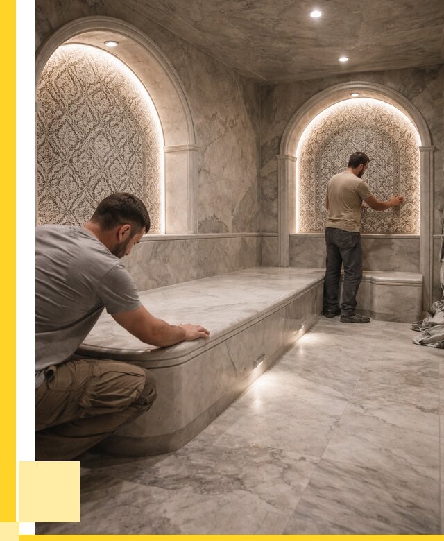 Турецкие бани под ключ в Мценске от 253175 р. | ЭриданМцн