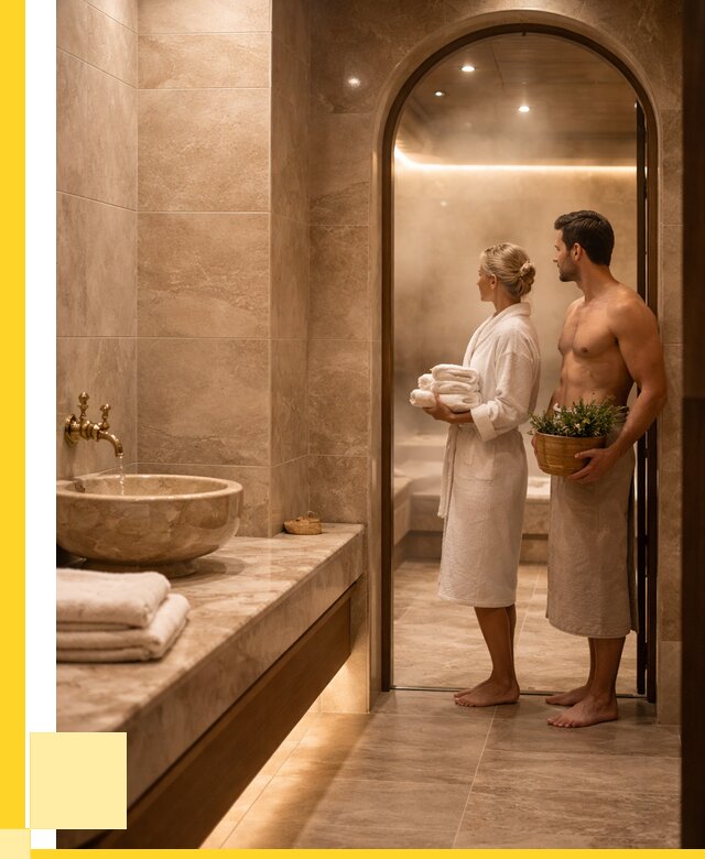 Проект и монтаж сауны и хамама в Мценске от 354445 р., ЭриданМцн