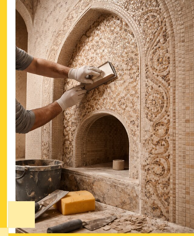 Мозаика для хамама в Мценске под ключ от 5064 р. | ЭриданМцн