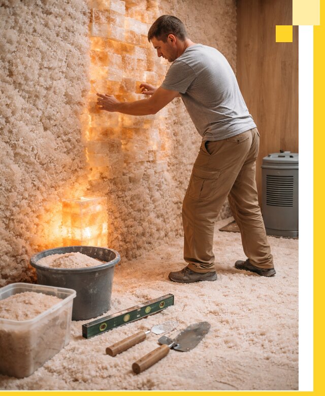 Проектирование и монтаж соляных комнат в Мценске под ключ