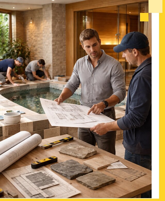 Проектирование SPA зон под ключ в Мценске с инженерией